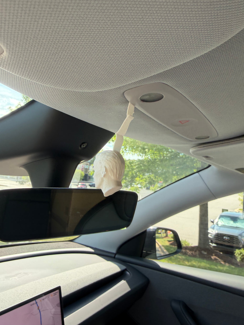 Dashboard Hanging Ornament – Driver Head Sculpture