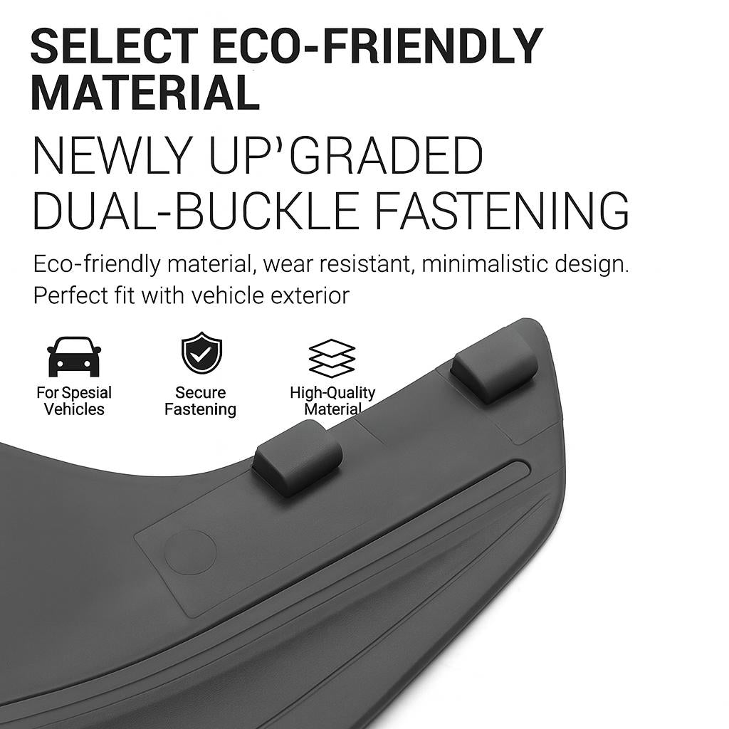 Mud Flaps for Tesla Model Y | No-Drill Front & Rear Protection