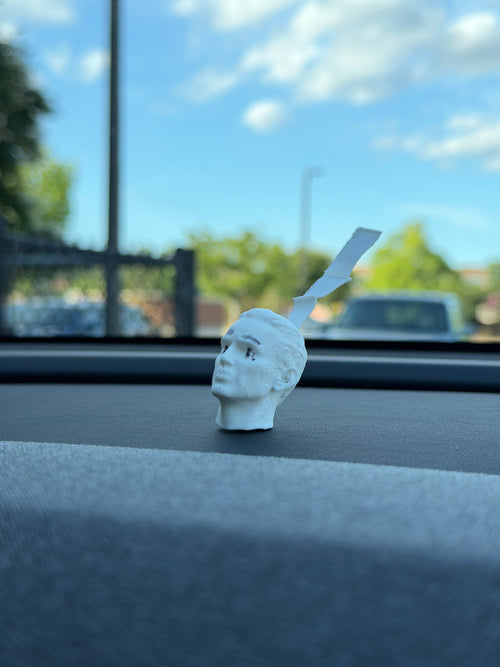 Dashboard Hanging Ornament – Driver Head Sculpture