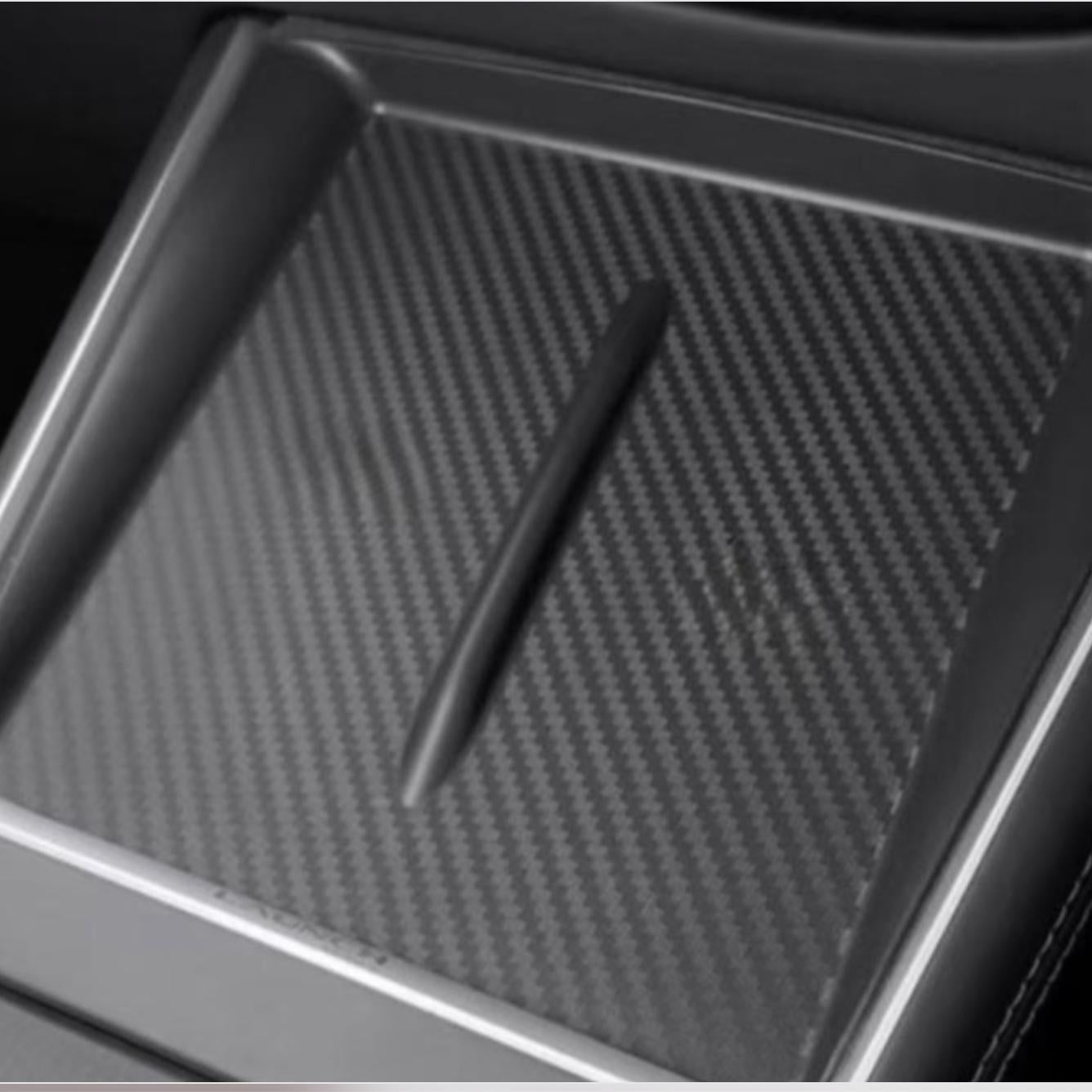 Tesla Wireless Charging Pad Cover | Anti-Slip Center Console Mat for Model Y & Model 3 Highland