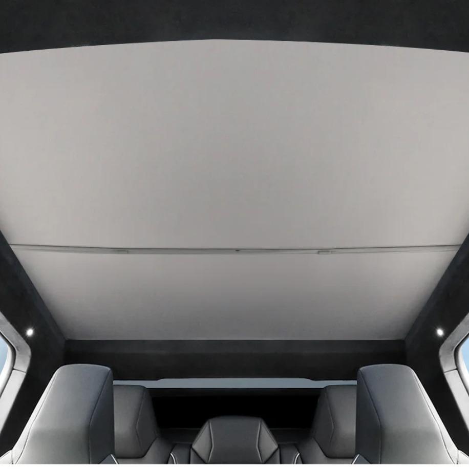 Tesla Roof Sunshade UV Protection Heat Insulation Glass Roof Shade