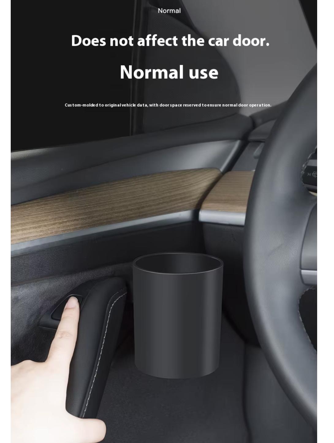Tesla Door Side Cup Holder Storage Compartment for Model 3/Y