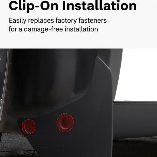 Mud Flaps for Tesla Model Y | No-Drill Front & Rear Protection