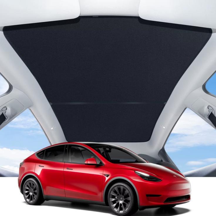 Tesla Roof Sunshade UV Protection Heat Insulation Glass Roof Shade
