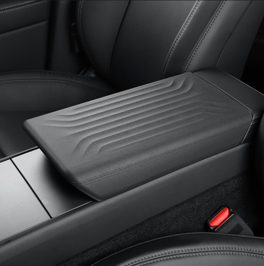 Tesla Armrest Cover for Model 3/Y – TPE Center Console Protection