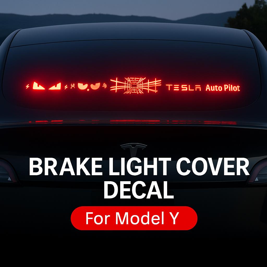 Tesla Model 3/Y Brake Light Overlay Decal