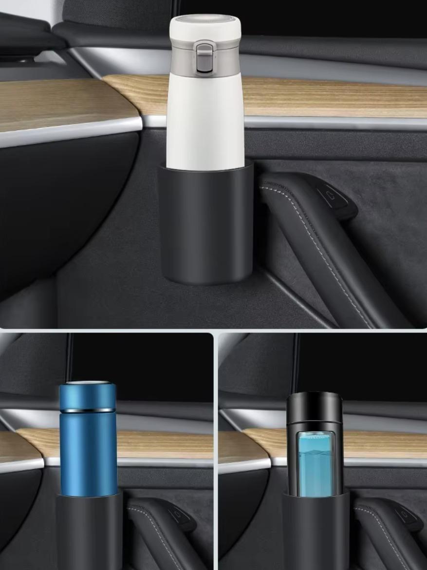 Tesla Door Side Cup Holder Storage Compartment for Model 3/Y