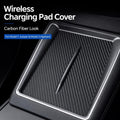Tesla Wireless Charging Pad Cover | Anti-Slip Center Console Mat for Model Y & Model 3 Highland
