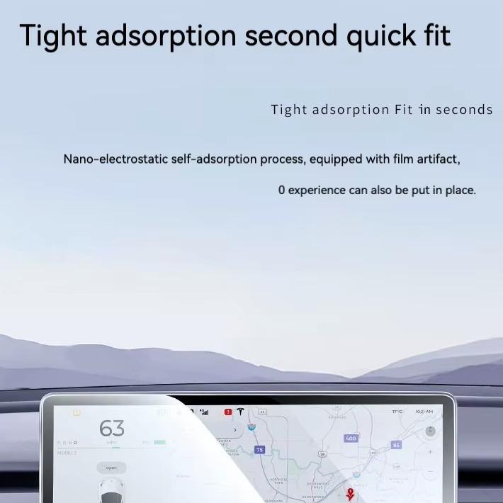 Tesla Model 3/Y Matte Tempered Glass Screen Protector