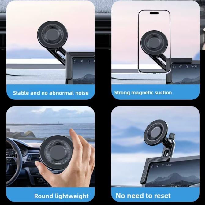 Magnetic Phone Mount Holder for Tesla Model 3/Y/S/X MagSafe Compatible