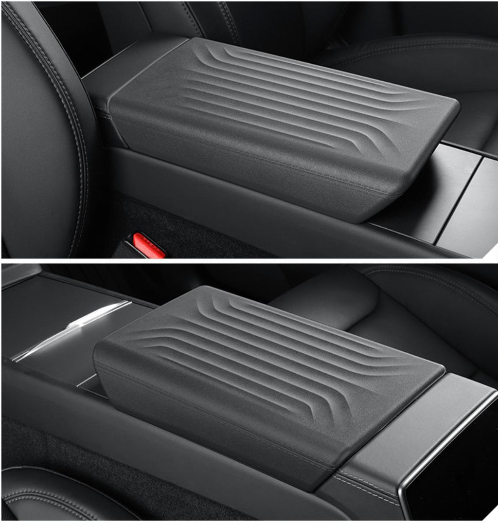 Tesla Armrest Cover for Model 3/Y – TPE Center Console Protection